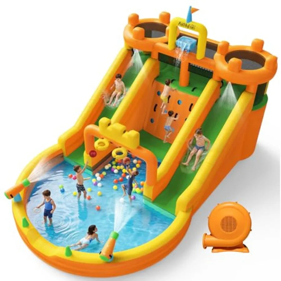 Inflatable Water Slide for Backyard