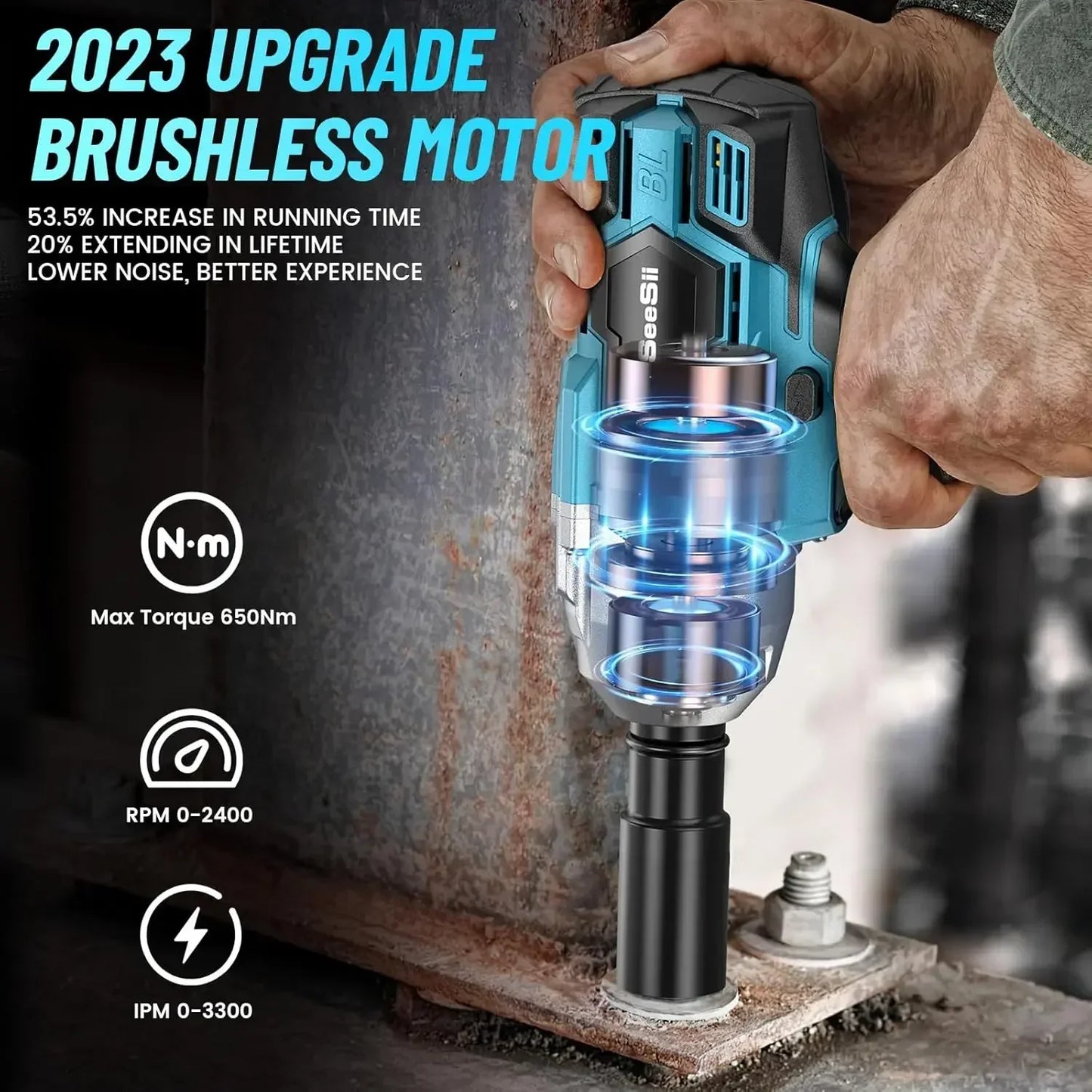 1/2" Cordless Impact Wrench