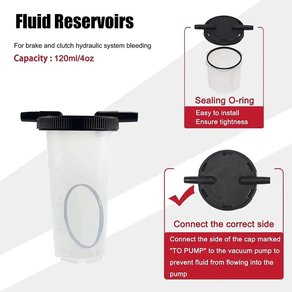 Hand Held  Brake Fluid  Bleeding Kit + Box