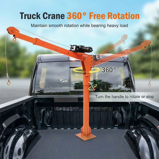 1100LB Truck-Mounted Electric Jib Hoist