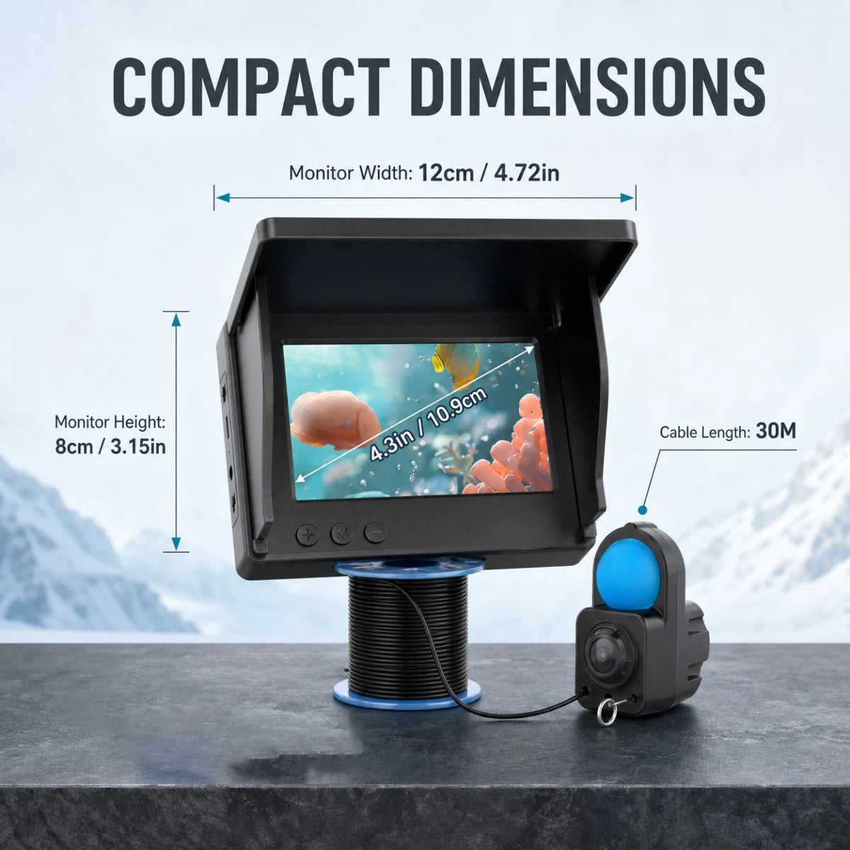 Underwater Fishing Camera With Monitor