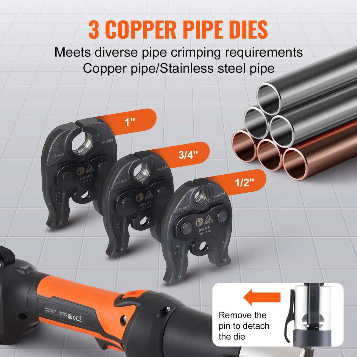 18V Electric Pipe Crimping Tool