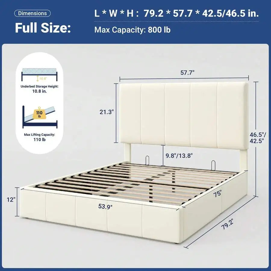 Lift Up Storage Bed Frame