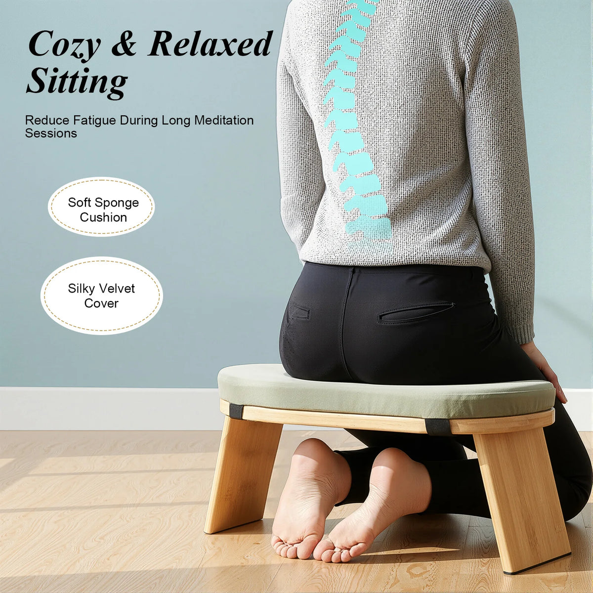 Meditation Bench, Foldable