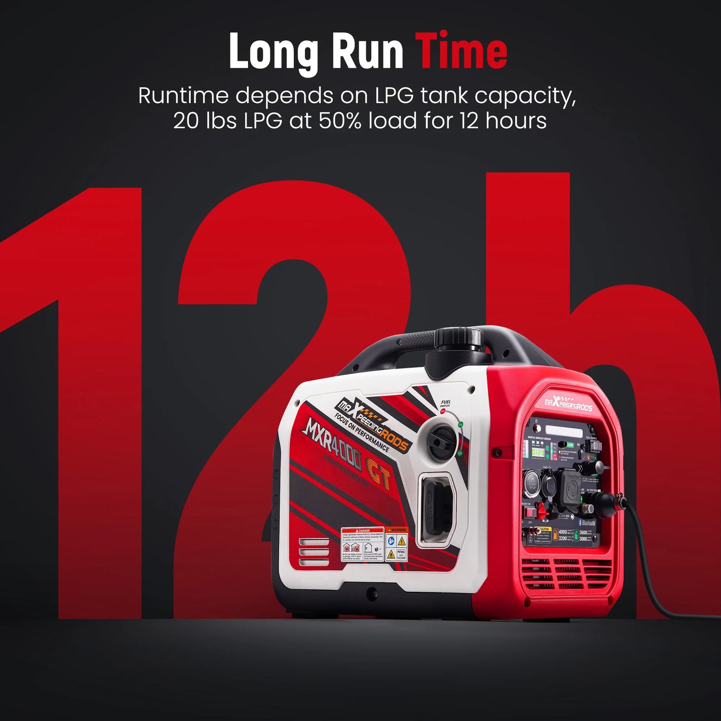 4KW Portable Dual Fuel Generator Inverter