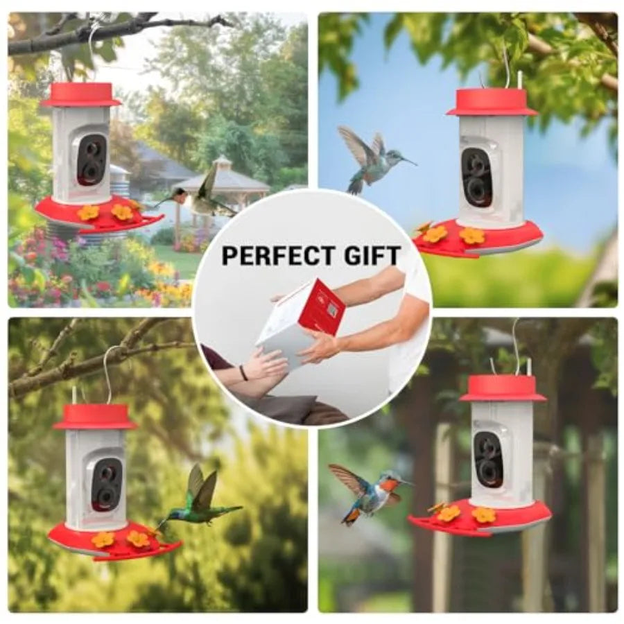 Hummingbird Feeder with Camera