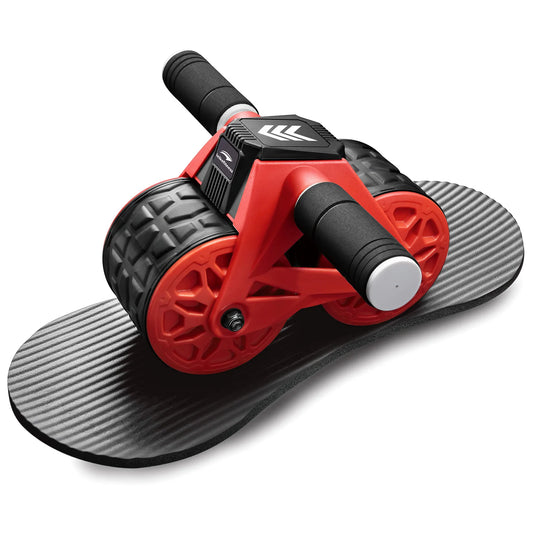 Ab Wheel Roller w/ Automatic Rebound