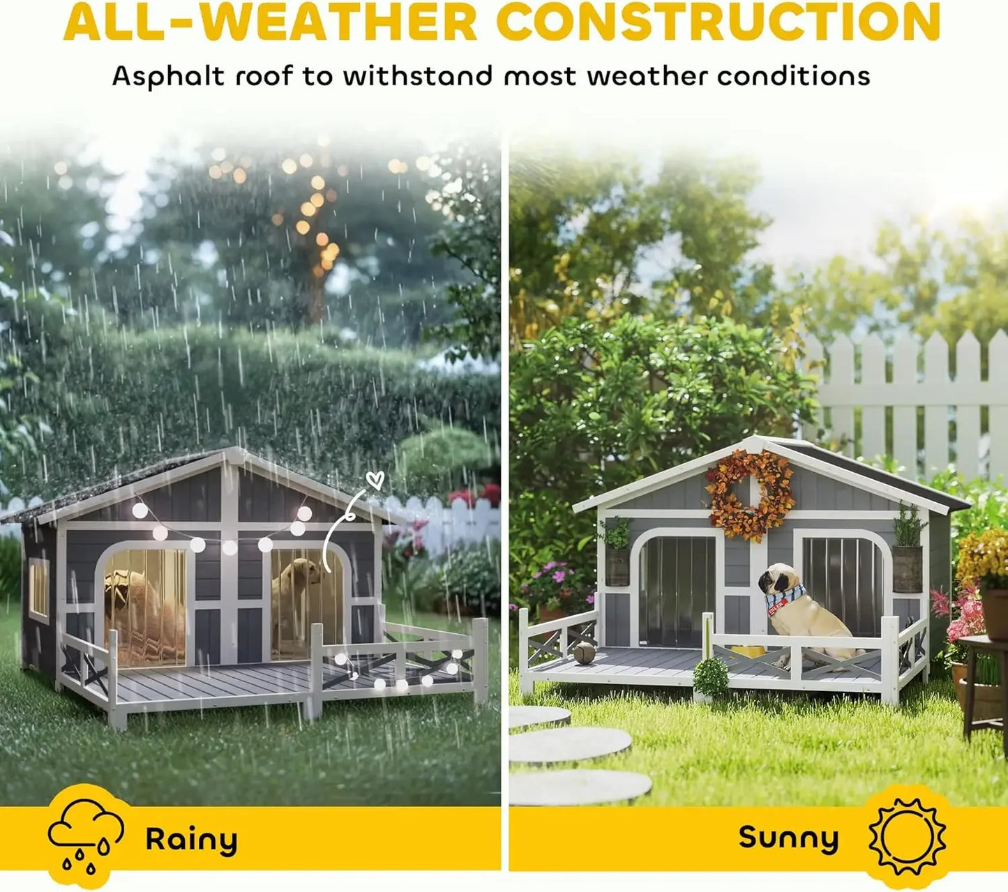 Wooden Dog Kennel