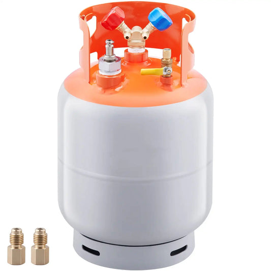 Refrigerant Recovery 30lb Cylinder Tank with Float Switch