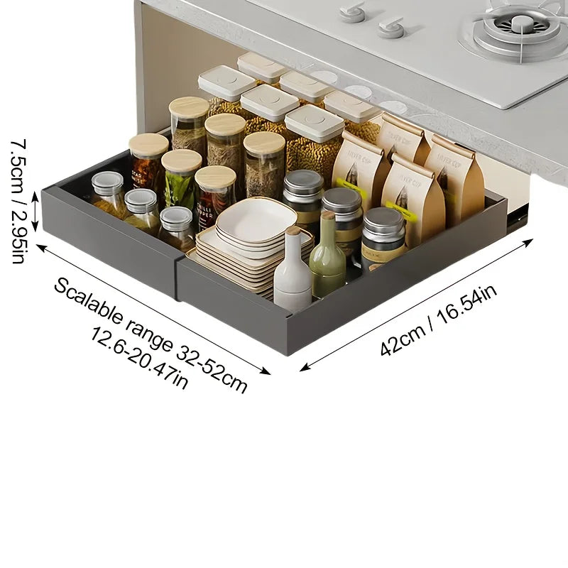 Expandable Pull out Cabinet Organizer