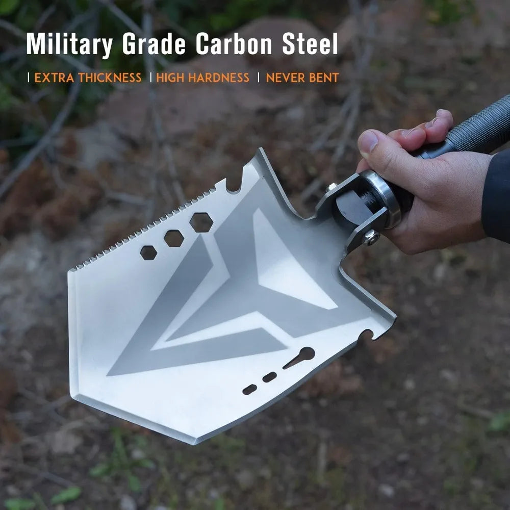 Survival Axe, Camping Folding Shovel