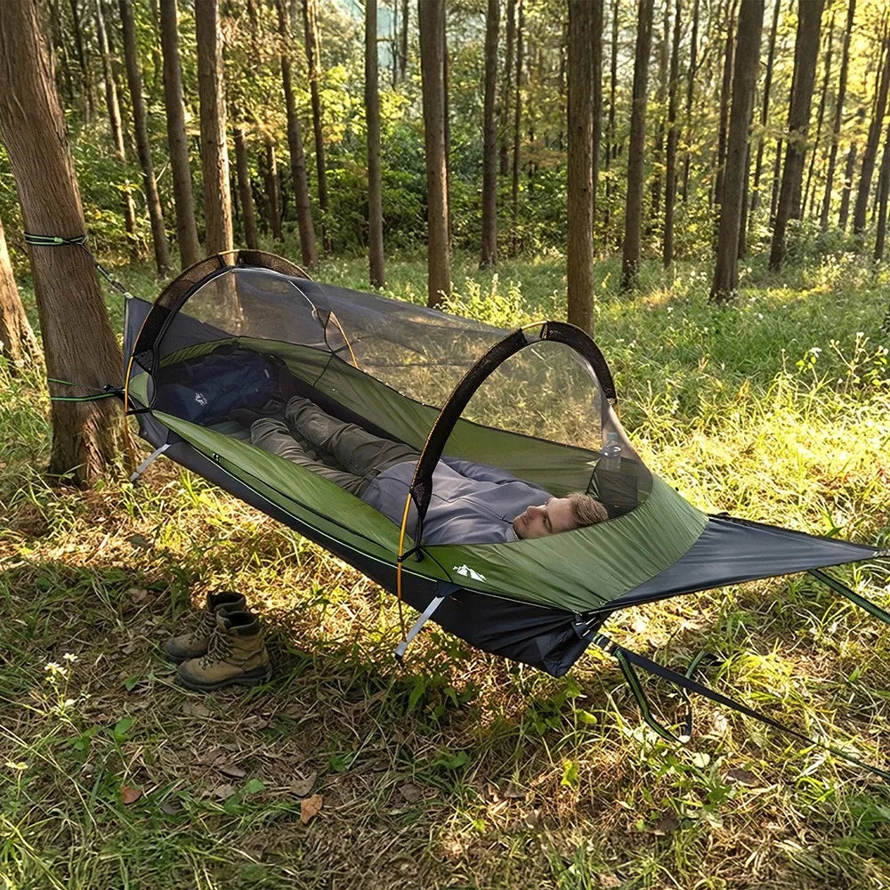Flat Lay Hammock Tent with Mosquito Net