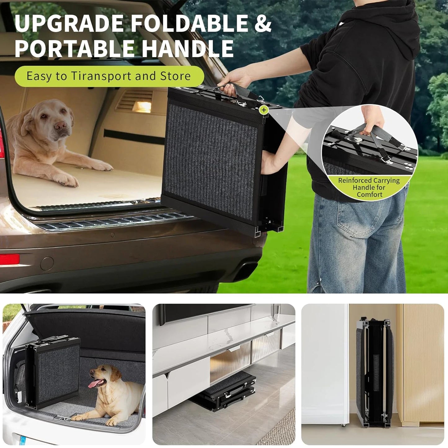 Car Dog Ramp Up to 250 LBS