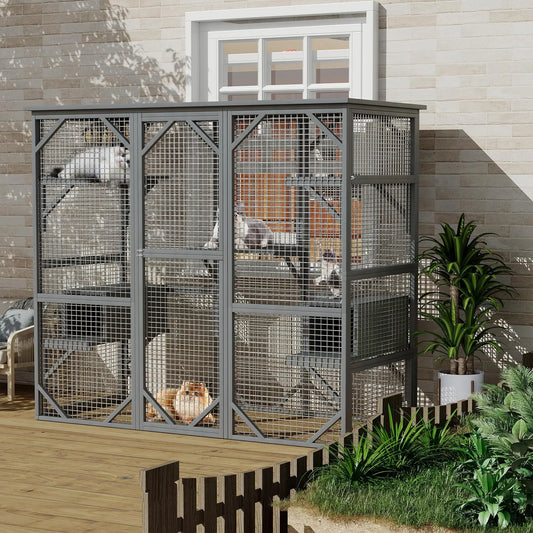 Extra Large Walk-in Catio
