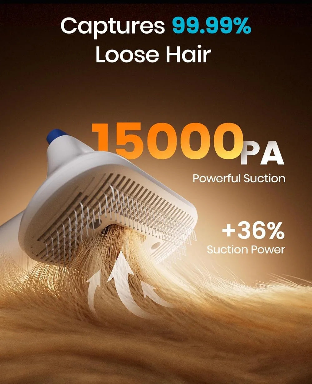 Pet Grooming Vacuum, 99% Hair Removal