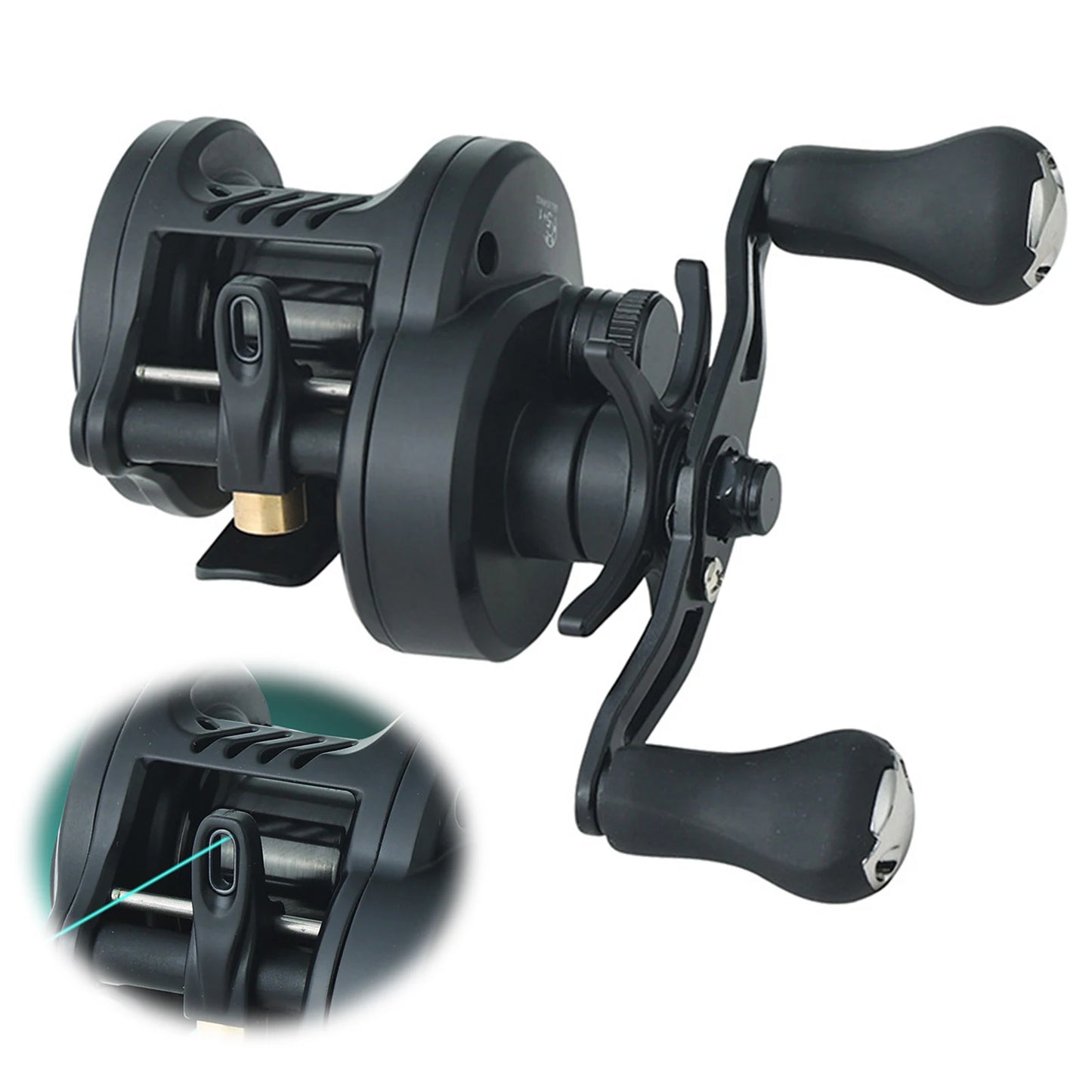 Fishing Reel Baitcaster 7.2:1 Ratio