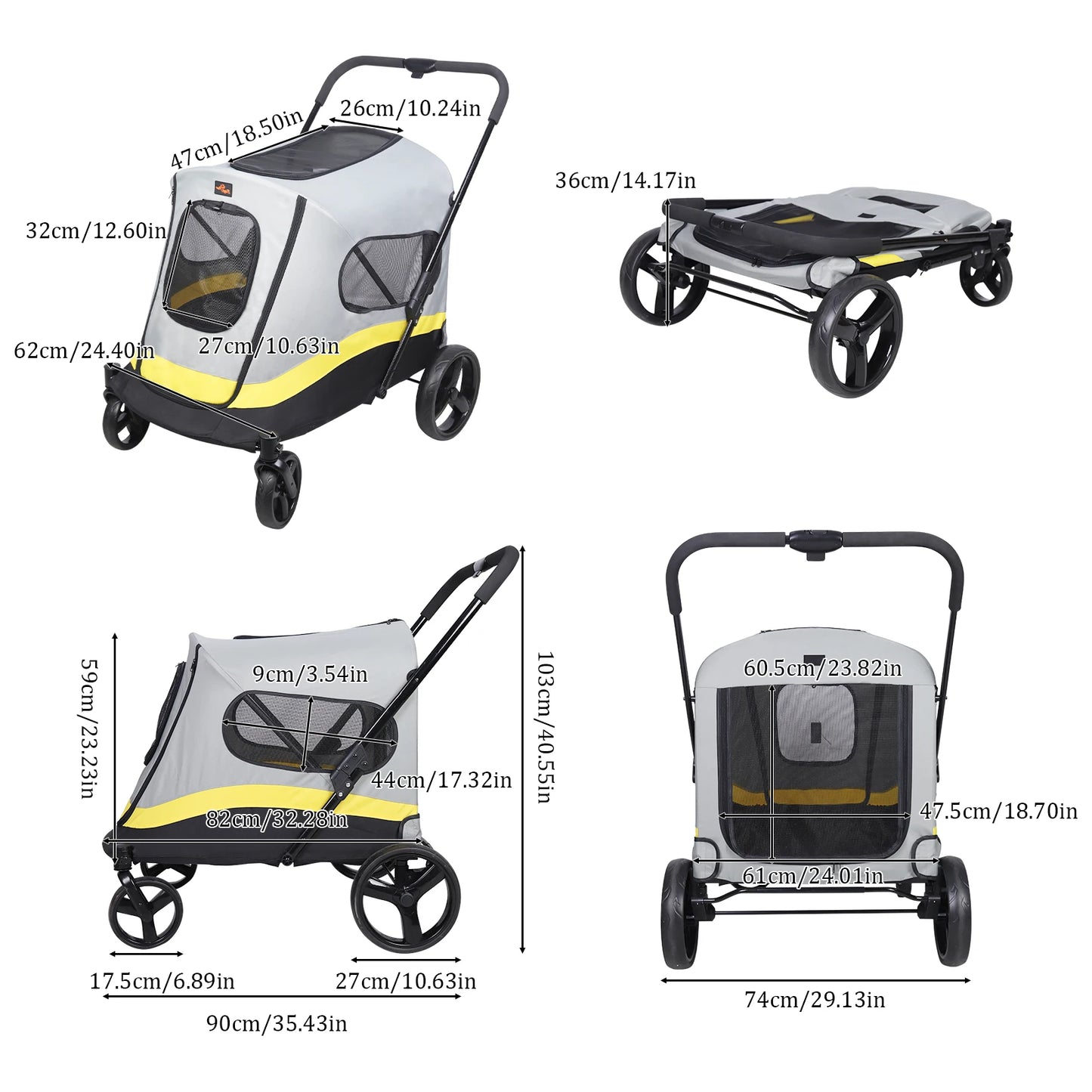 Portable Dog Stroller