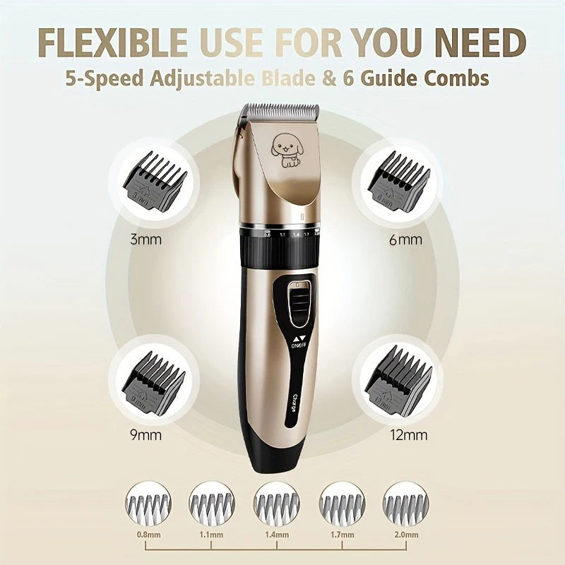 Pet Hair Trimmer Kit Electric