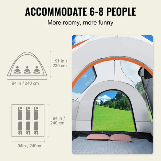 8-foot SUV Camping Tent