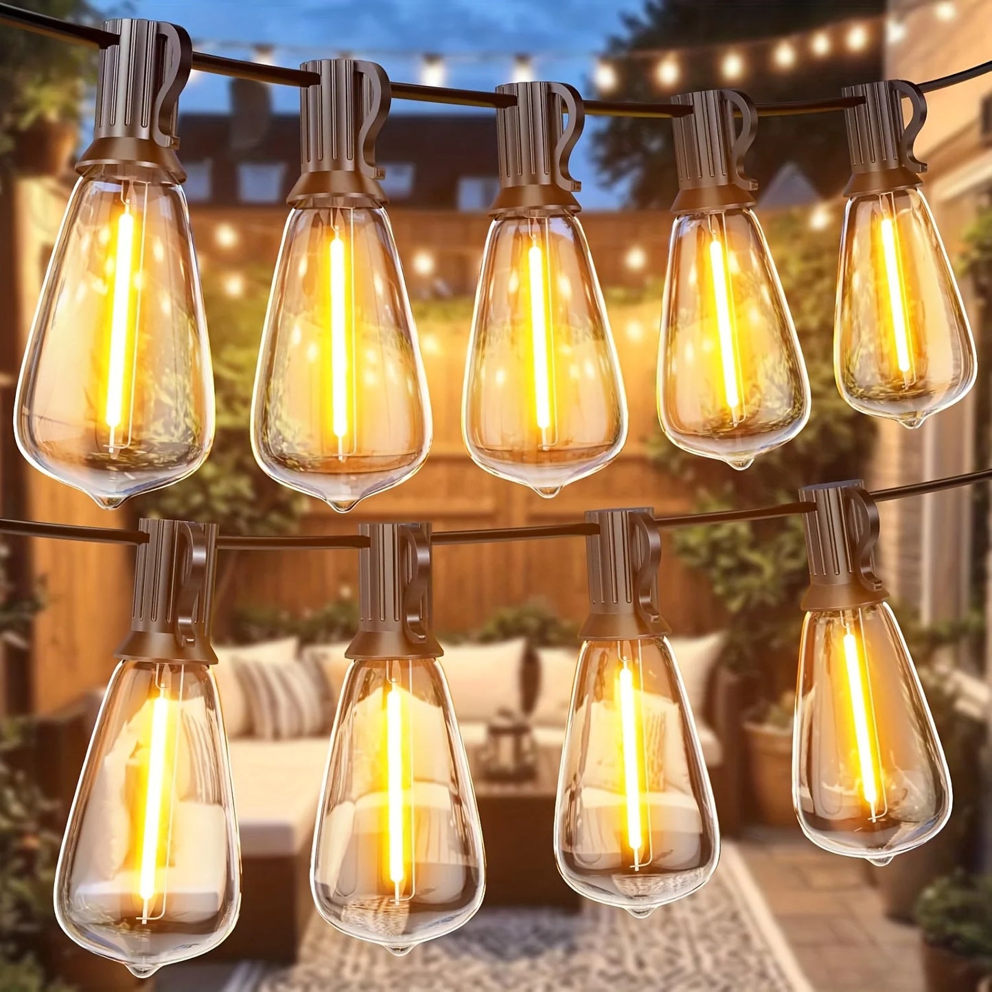 LED Outdoor String Lights