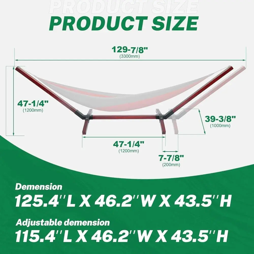 Wooden Hammock Stand