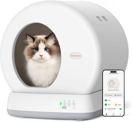 Self-Cleaning Cat Litter Box