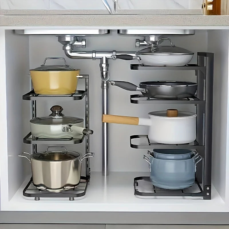 Pot and Pan Organzier for Kitchen