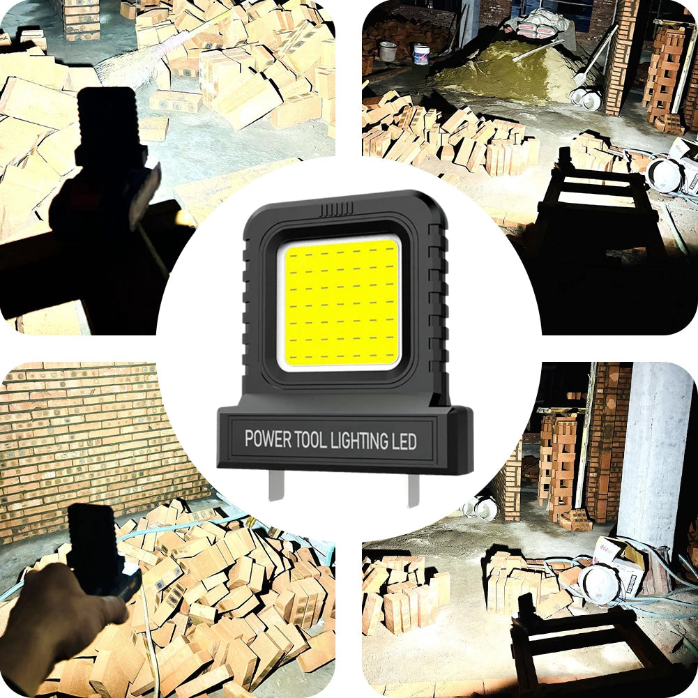 Power Tool LED Work Light for Makita/Milwaukee/Dewalt/Bosch