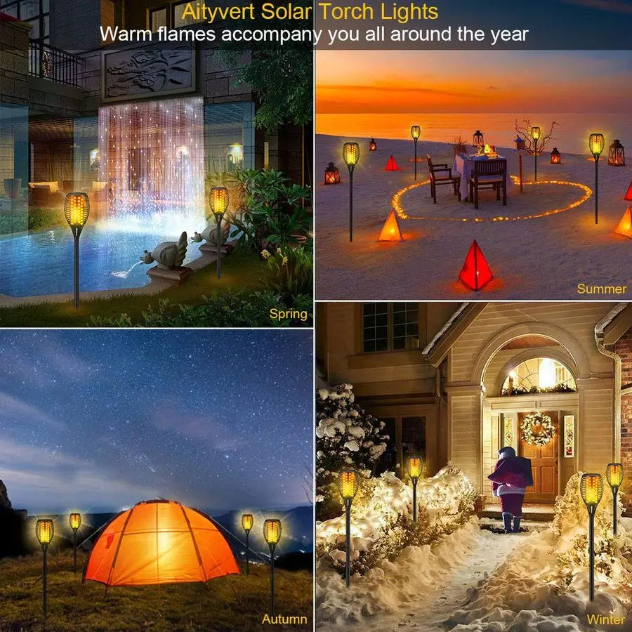 Solar Torch Lights