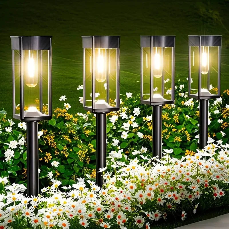 4/6 PCS Solar Pathway Light