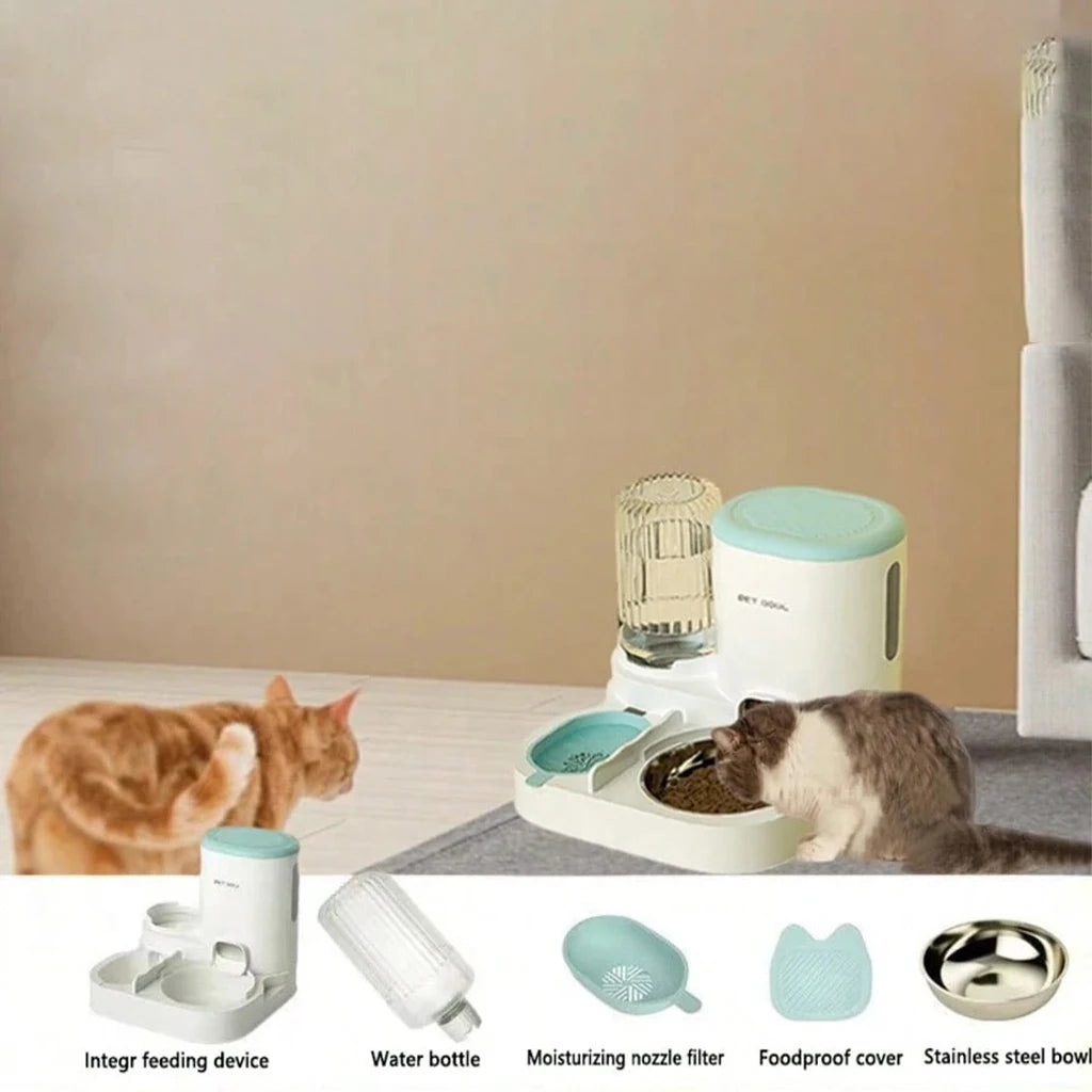Pet Feeder and Water Dispenser