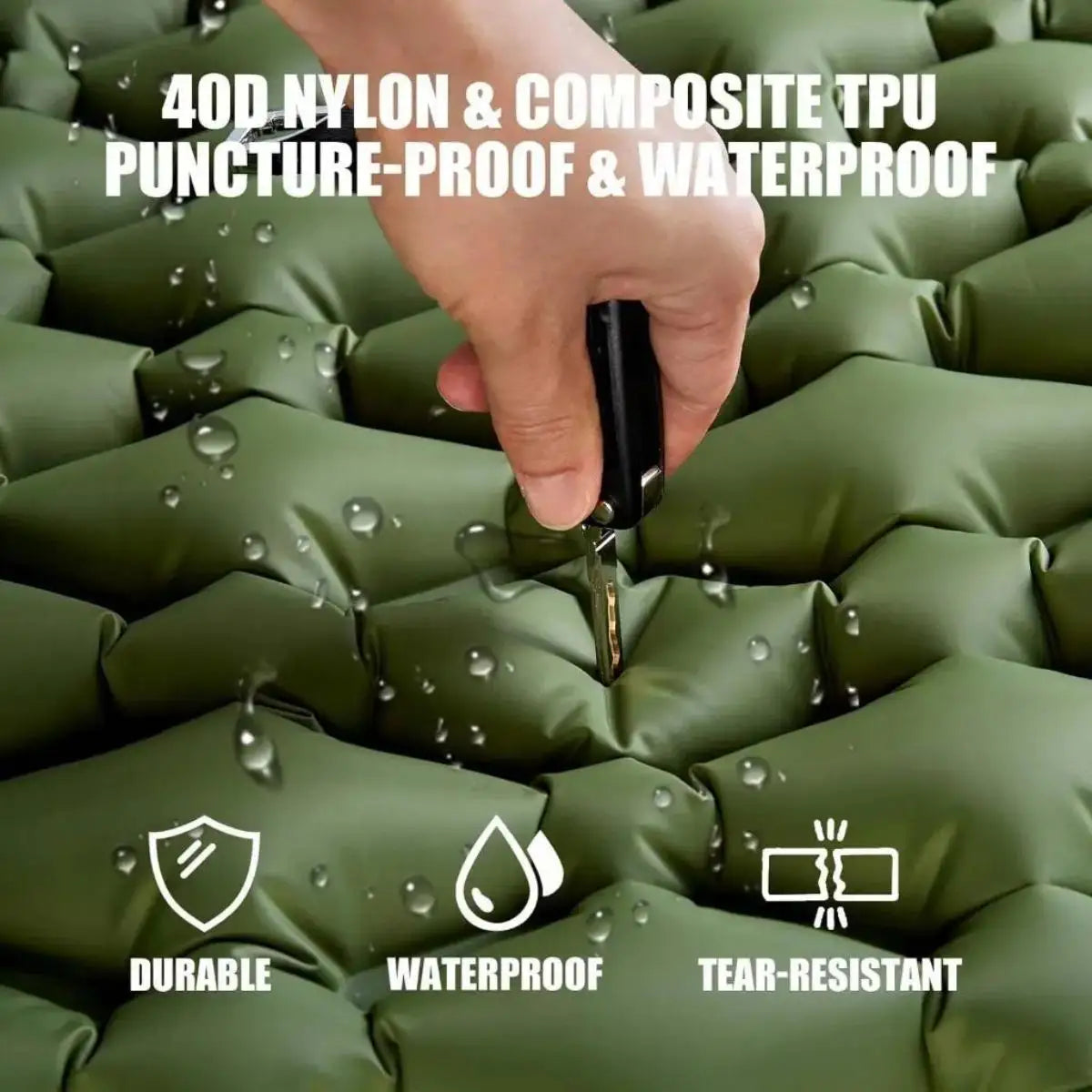 Camping Sleeping Mat Foldable Inflatable