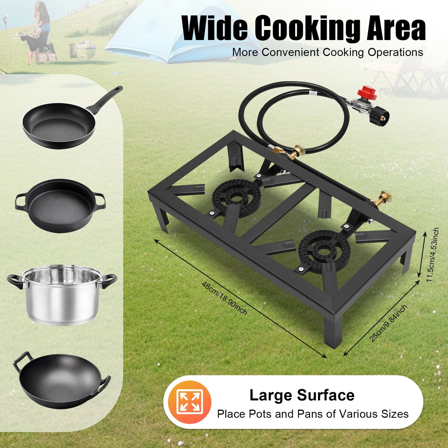 8000W Gas Stove Propane