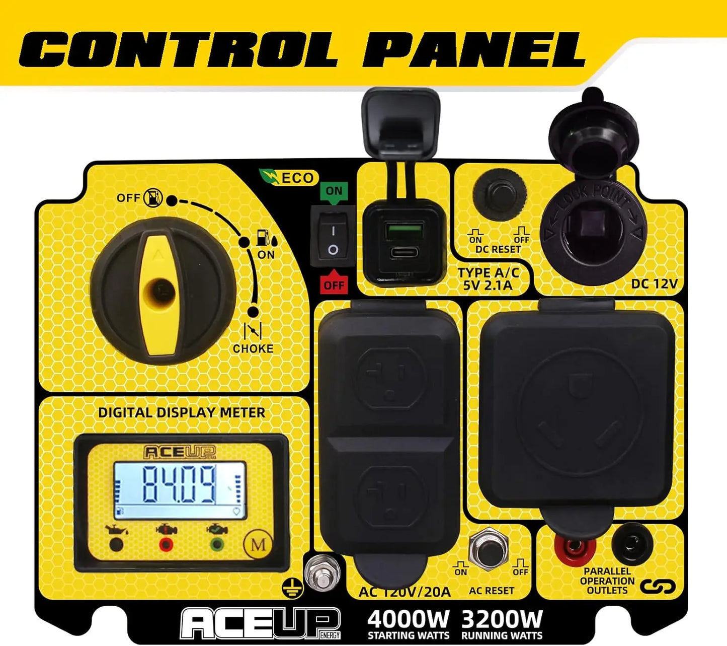 4000 Watt Portable Generator