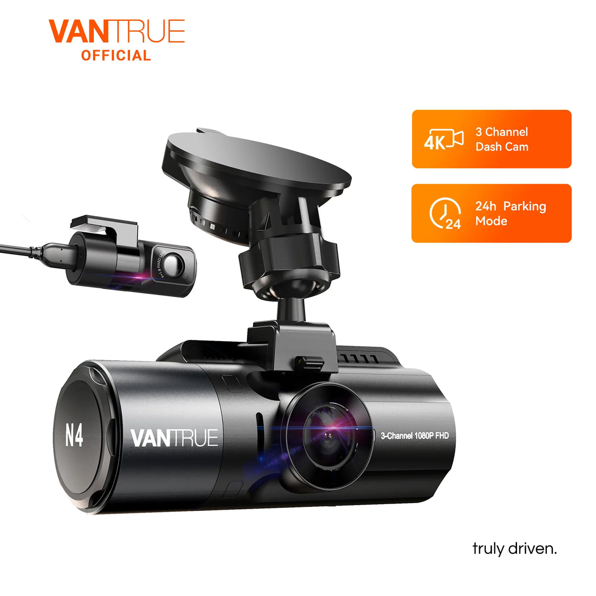 Front and Rear Dash Camera