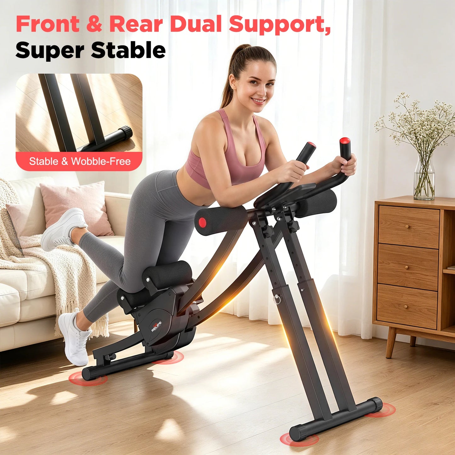 Dual Split‑Track Ab Machine
