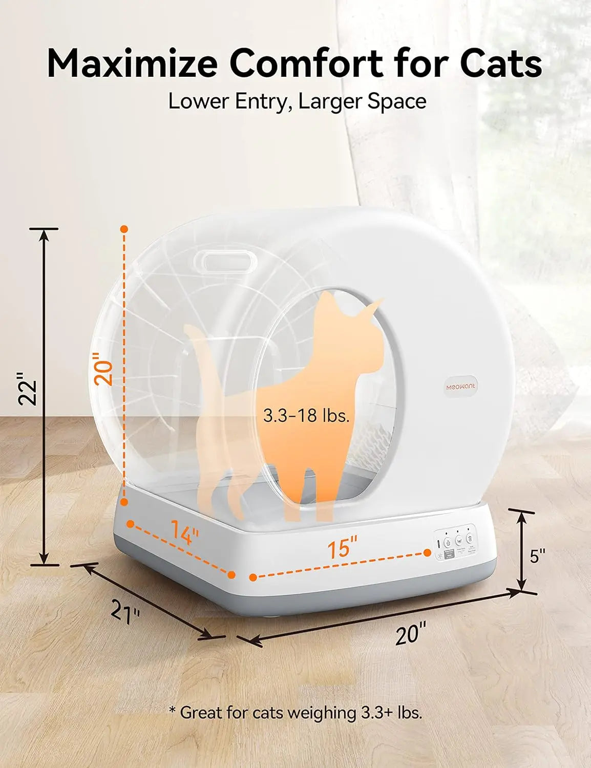 Self-Cleaning Cat Litter Box