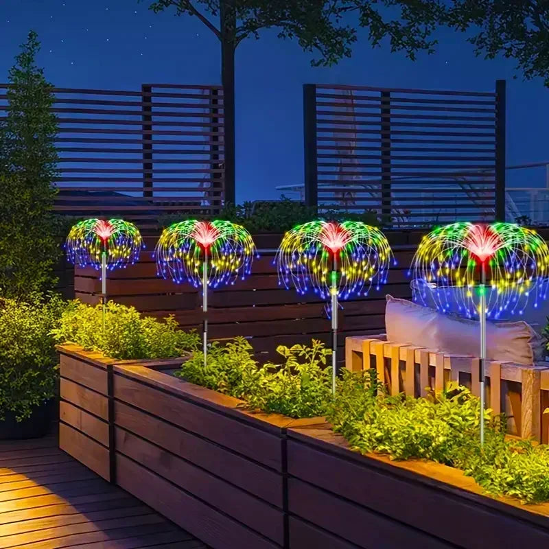60LEDS Solar Firework Lights