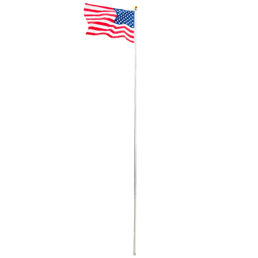 25ft US America Flag Flagpole Kit