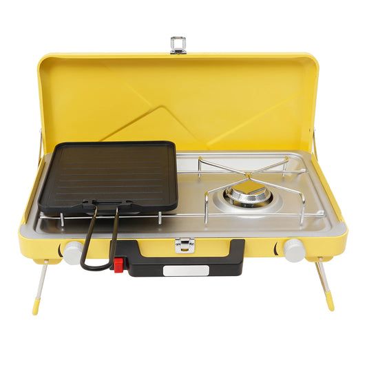 Dual Burner Outdoor Gas Stove