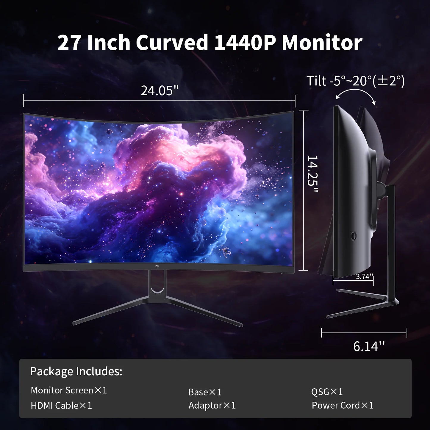 27" Curved Gaming Monitor