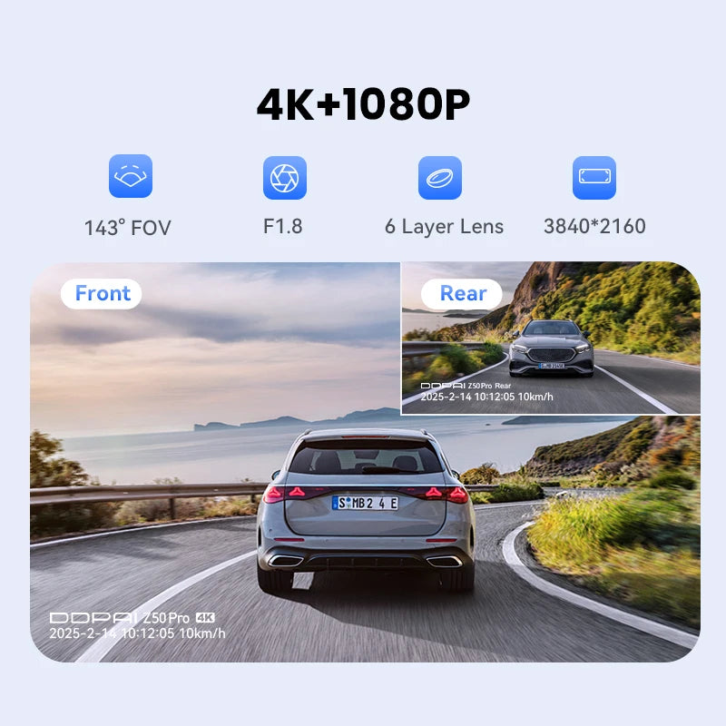 Pro Dash Cam 4K