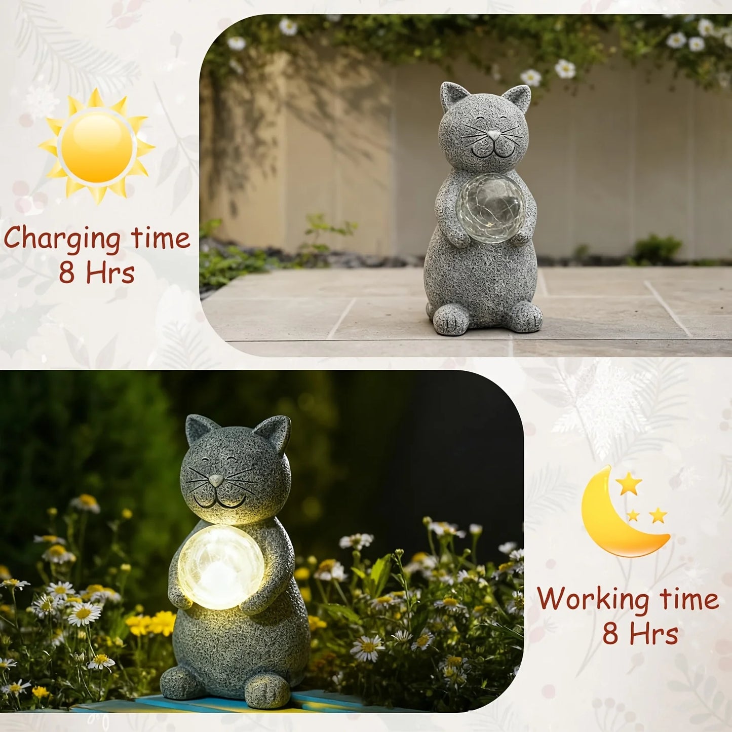 Garden Solar Statue Light