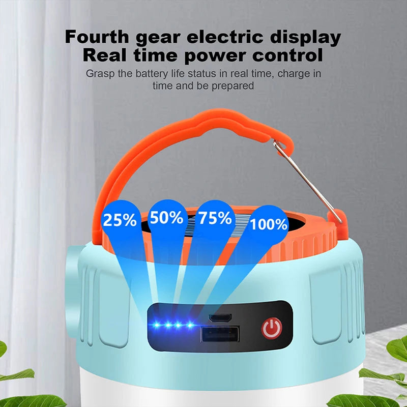 Powerful Solar LED Camping Lamp