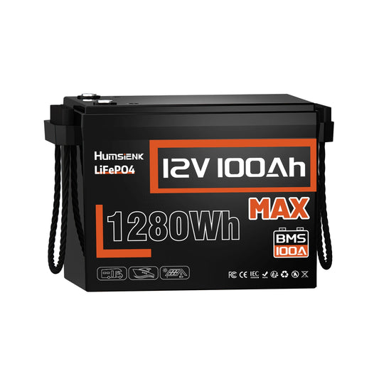 LiFePO4 Lithium Battery Packs 12V 100AH