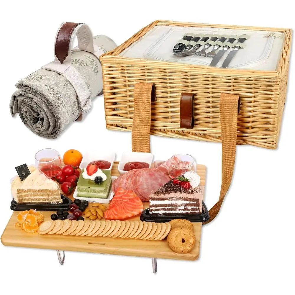 Picnic Basket Set for Two