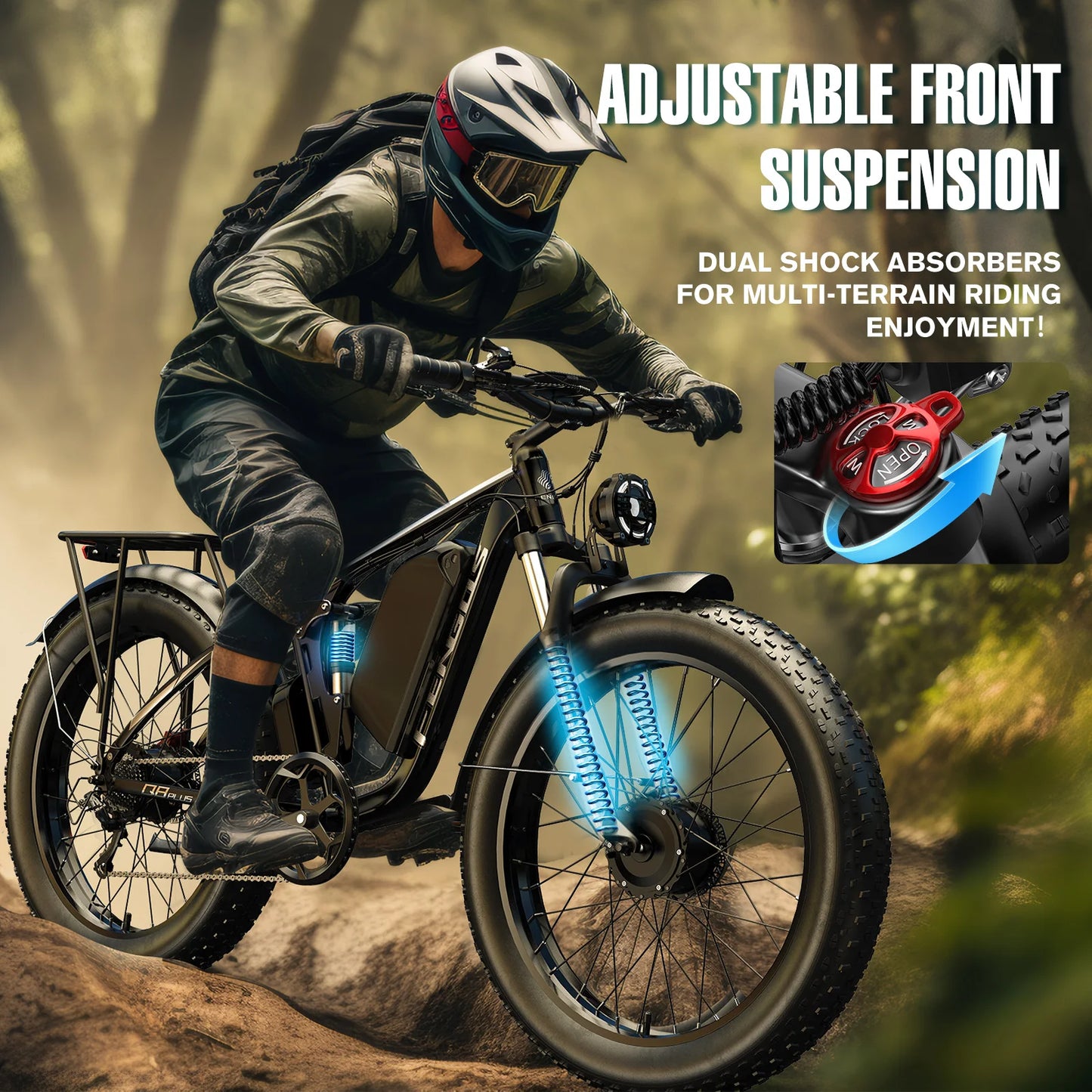 dual motor mountain electric vehicle