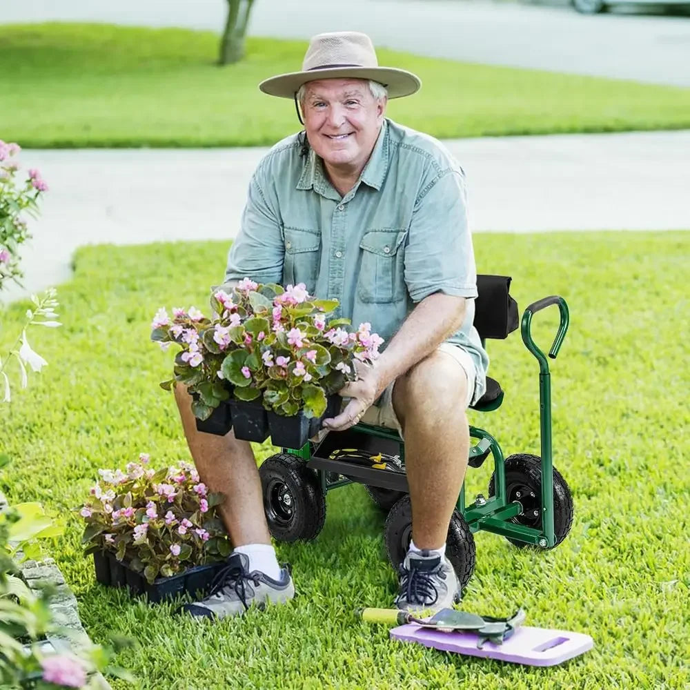 Rolling Garden Seat