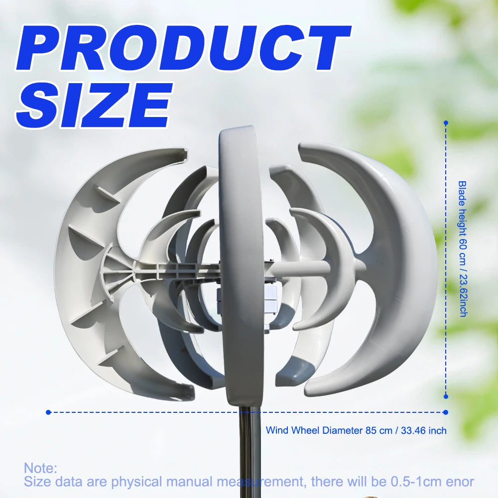 5000W Vertical Turbine