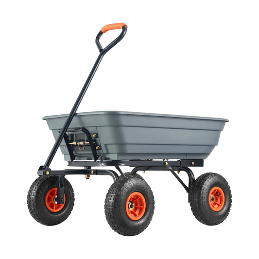 Poly Garden Dump Cart